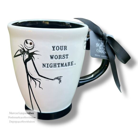 Your Worst Nightmare Jack Skellington The Nightmare Before Christmas Mug - Picture 2 of 8